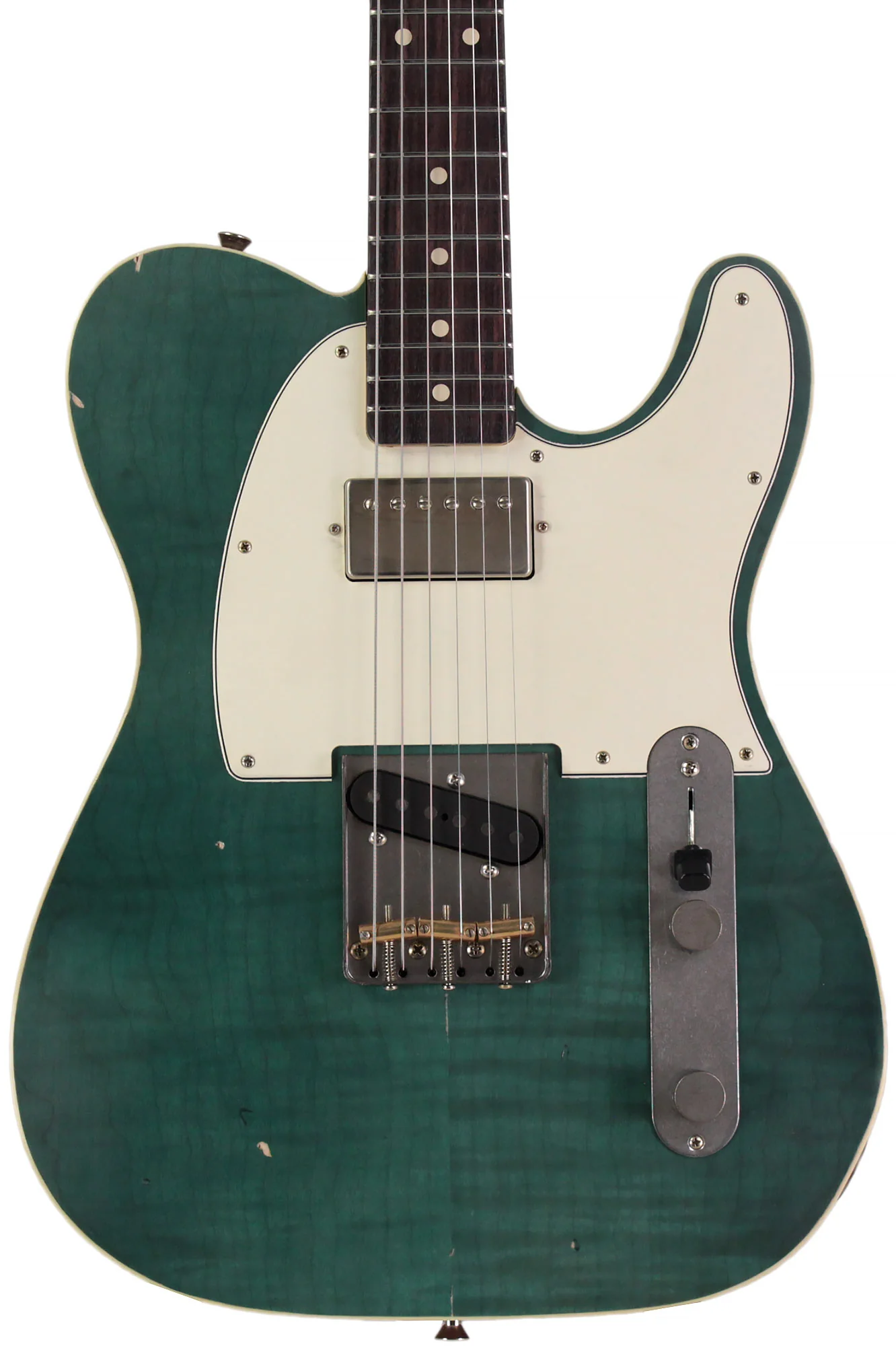 Nash T63 Guitar, Aquamarine, Humbucker, Light Aging - Image 6