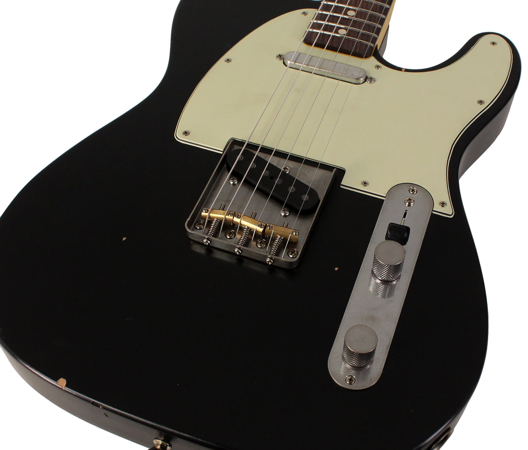 Nash T63 Guitar, Black, Light Aging - Image 3