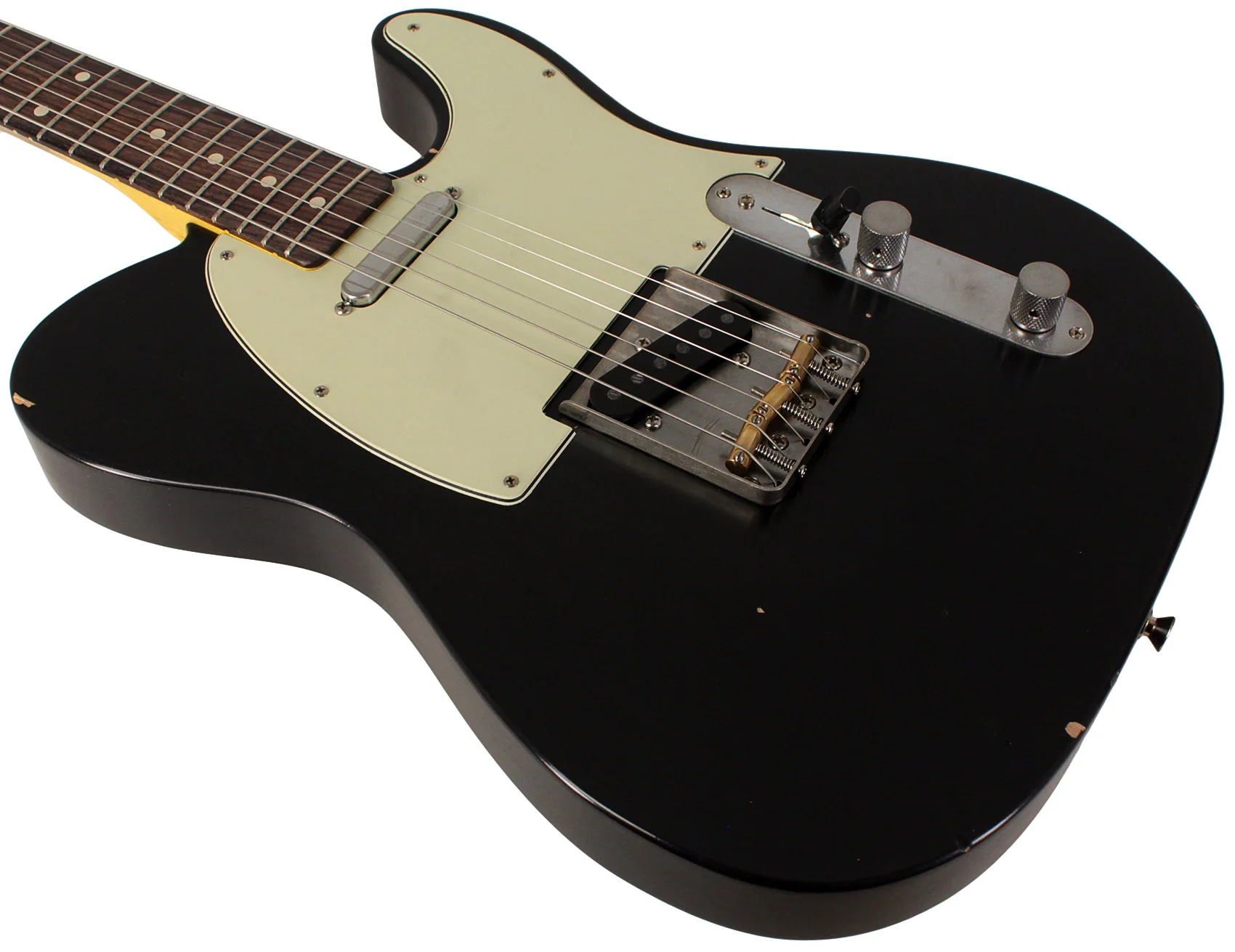 Nash T63 Guitar, Black, Light Aging - Image 4