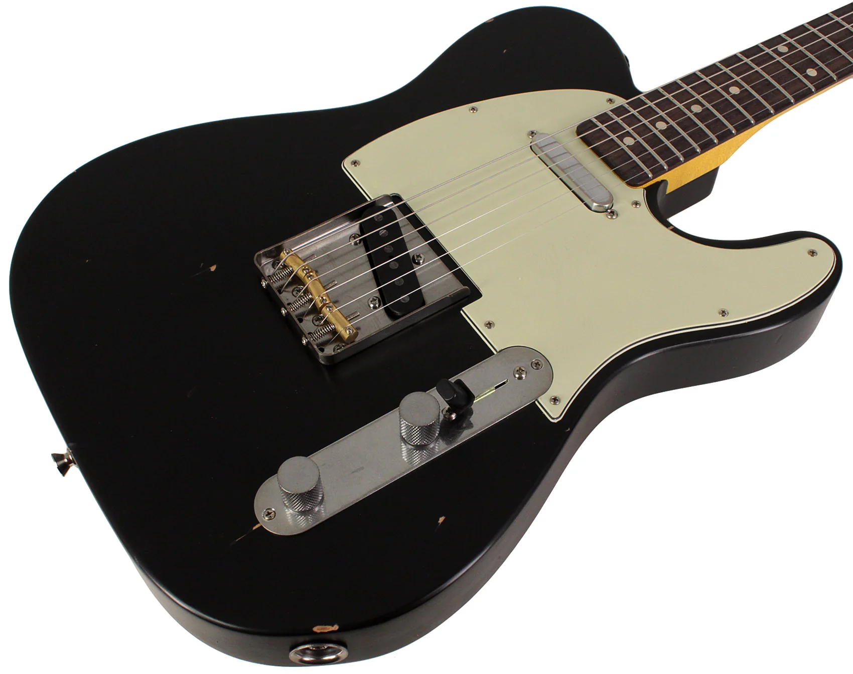 Nash T63 Guitar, Black, Light Aging - Image 2