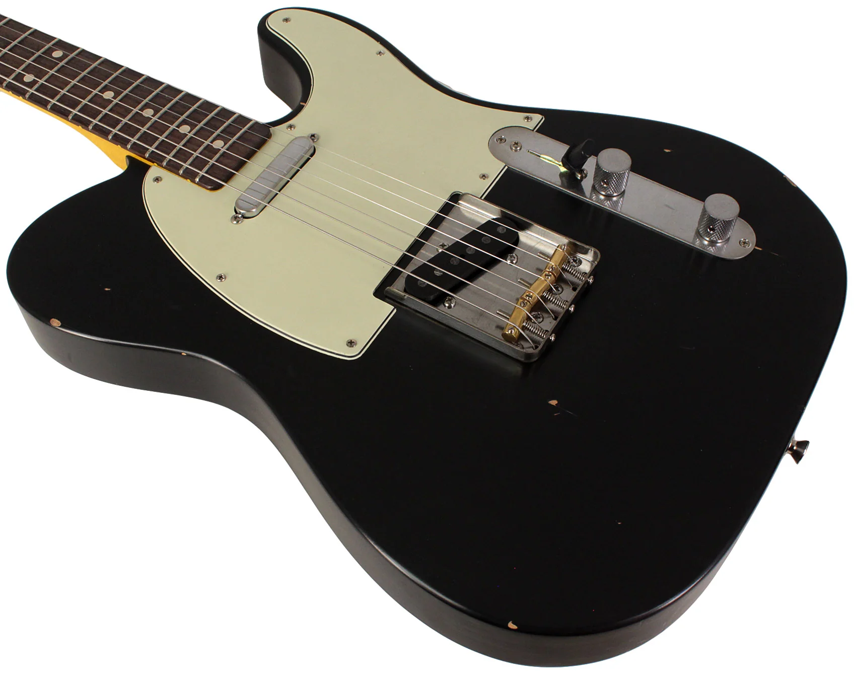 Nash T63 Guitar, Black, Light Aging - Image 4