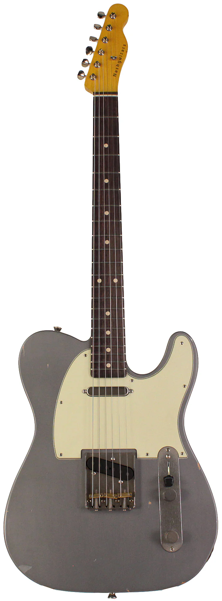Nash T63 Guitar, Charcoal Frost Metallic, Light Aging