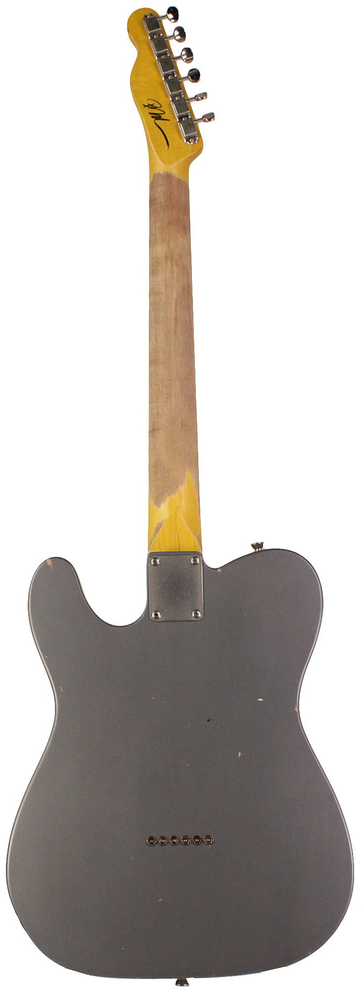 Nash T63 Guitar, Charcoal Frost Metallic, Light Aging - Image 6