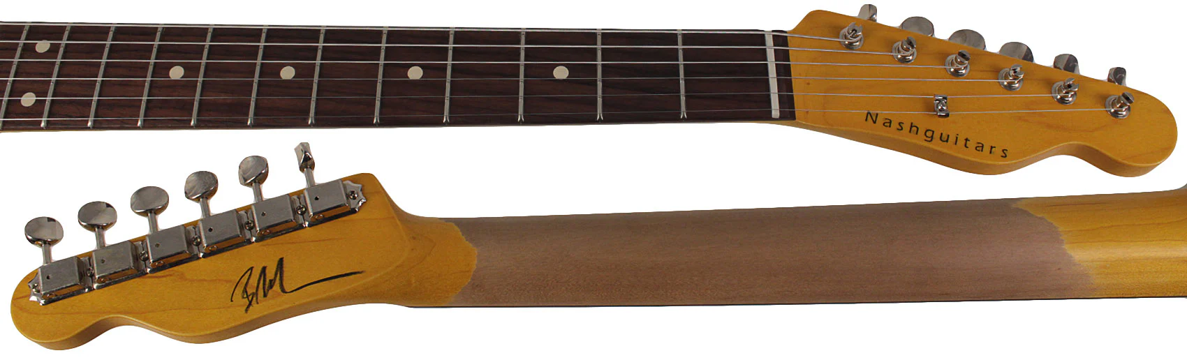 Nash T63 Guitar, Cream, Light Aging - Image 8