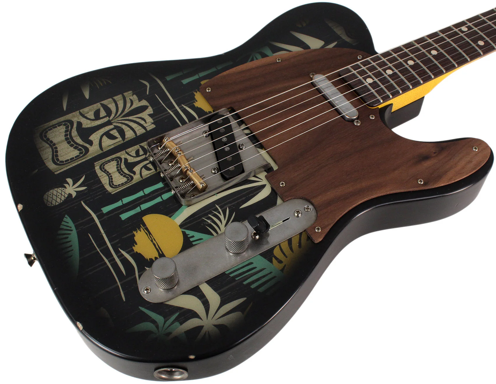 Nash T63 Guitar, Custom Tiki, Light Aging - Image 2
