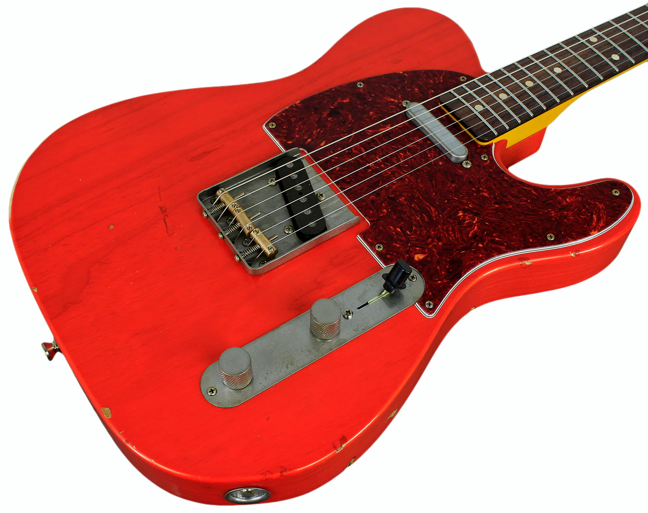 Nash T63 Guitar, Gretsch Orange