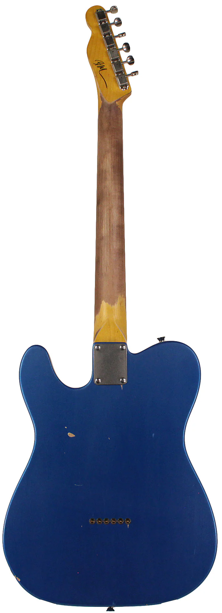 Nash T63 Guitar, Lake Placid Blue, Light Aging - Image 7