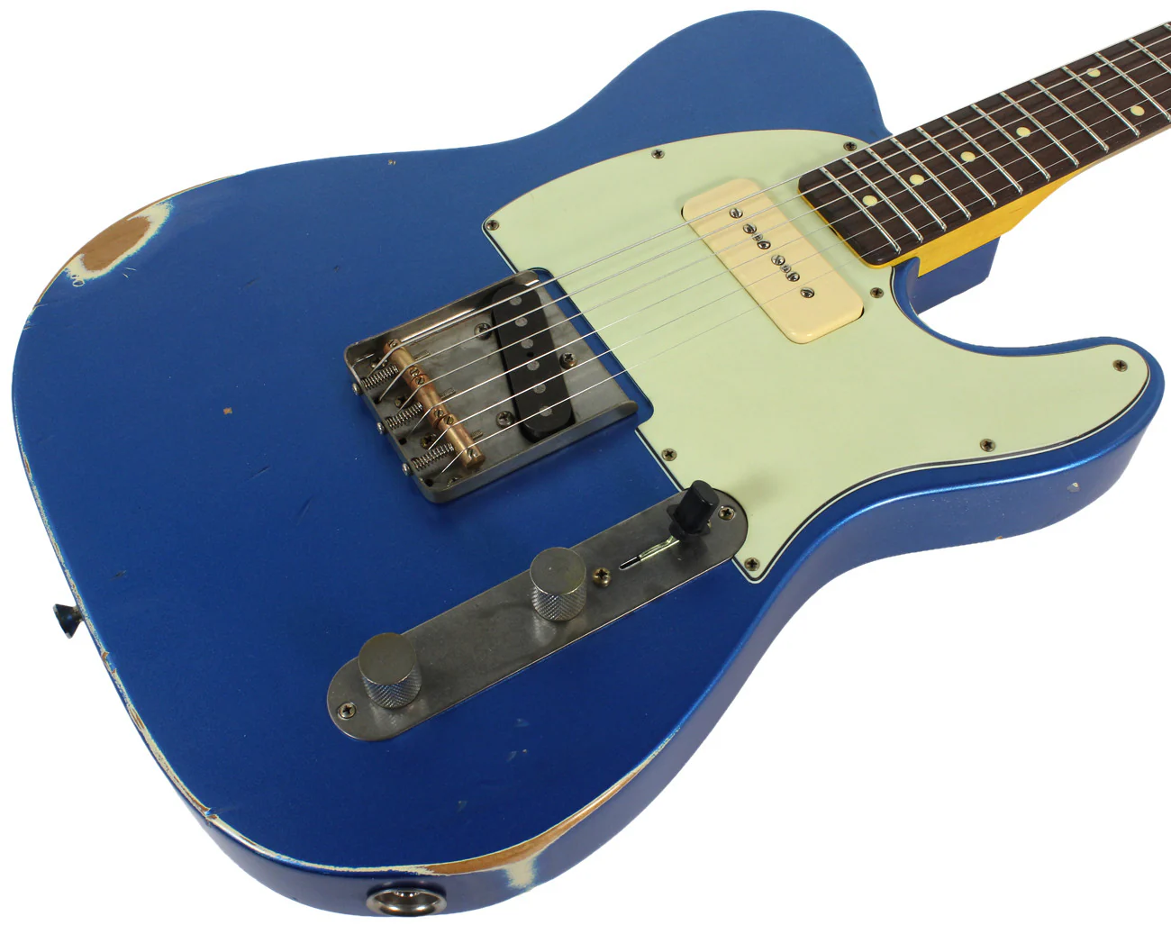 Nash T63 Guitar, Lake Placid Blue, P90 Neck