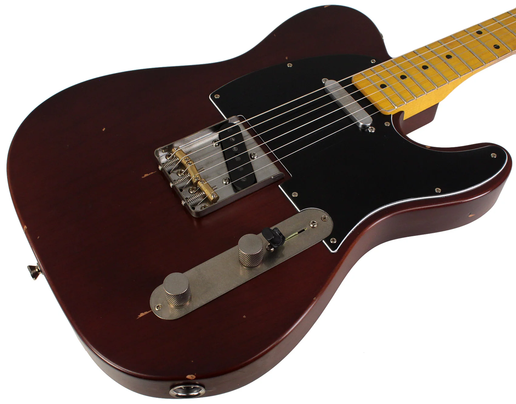 Nash T63 Guitar, Trans Mocha Brown, Light Aging - Image 2