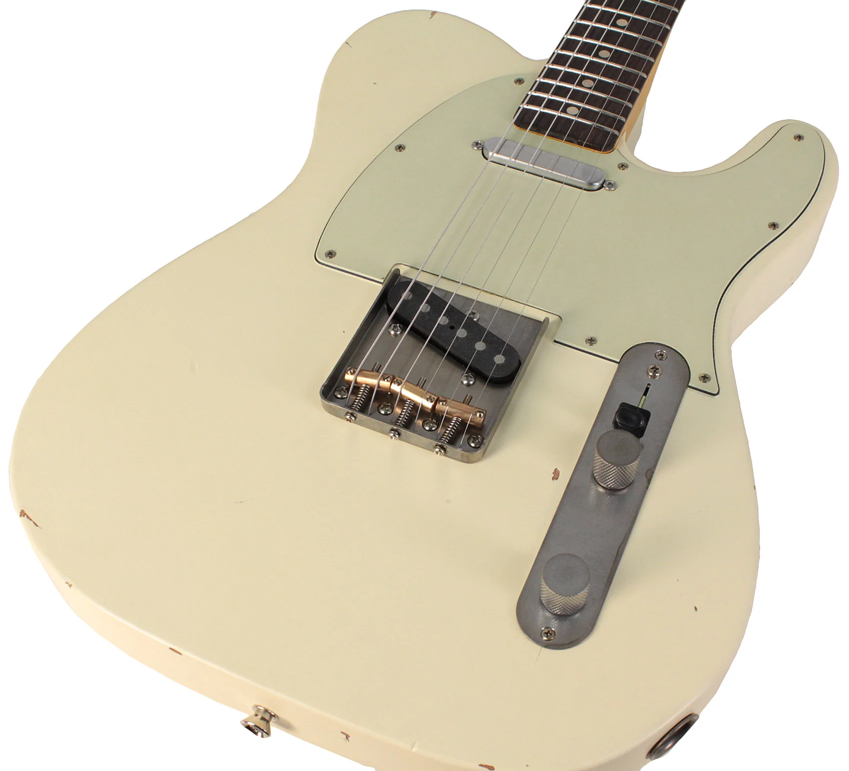 Nash T63 Guitar, Olympic White, Light Aging - Image 3