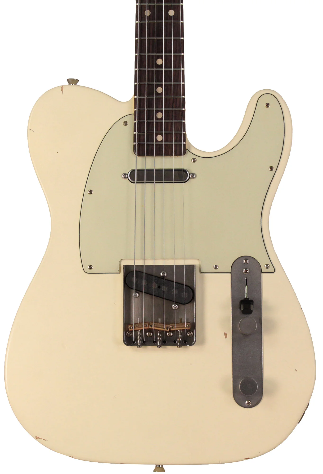 Nash T63 Guitar, Olympic White, Light Aging - Image 6