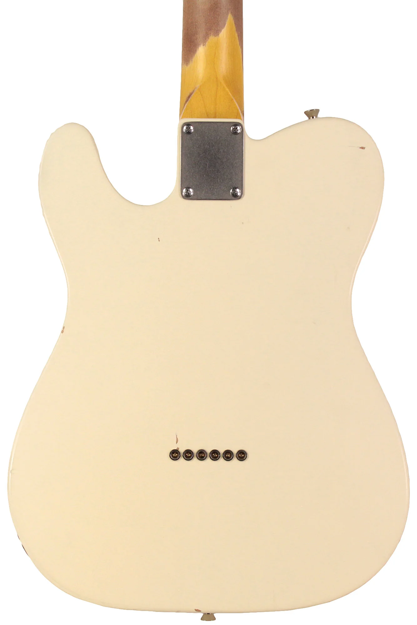Nash T63 Guitar, Aged Olympic White, Light Aging - Image 6