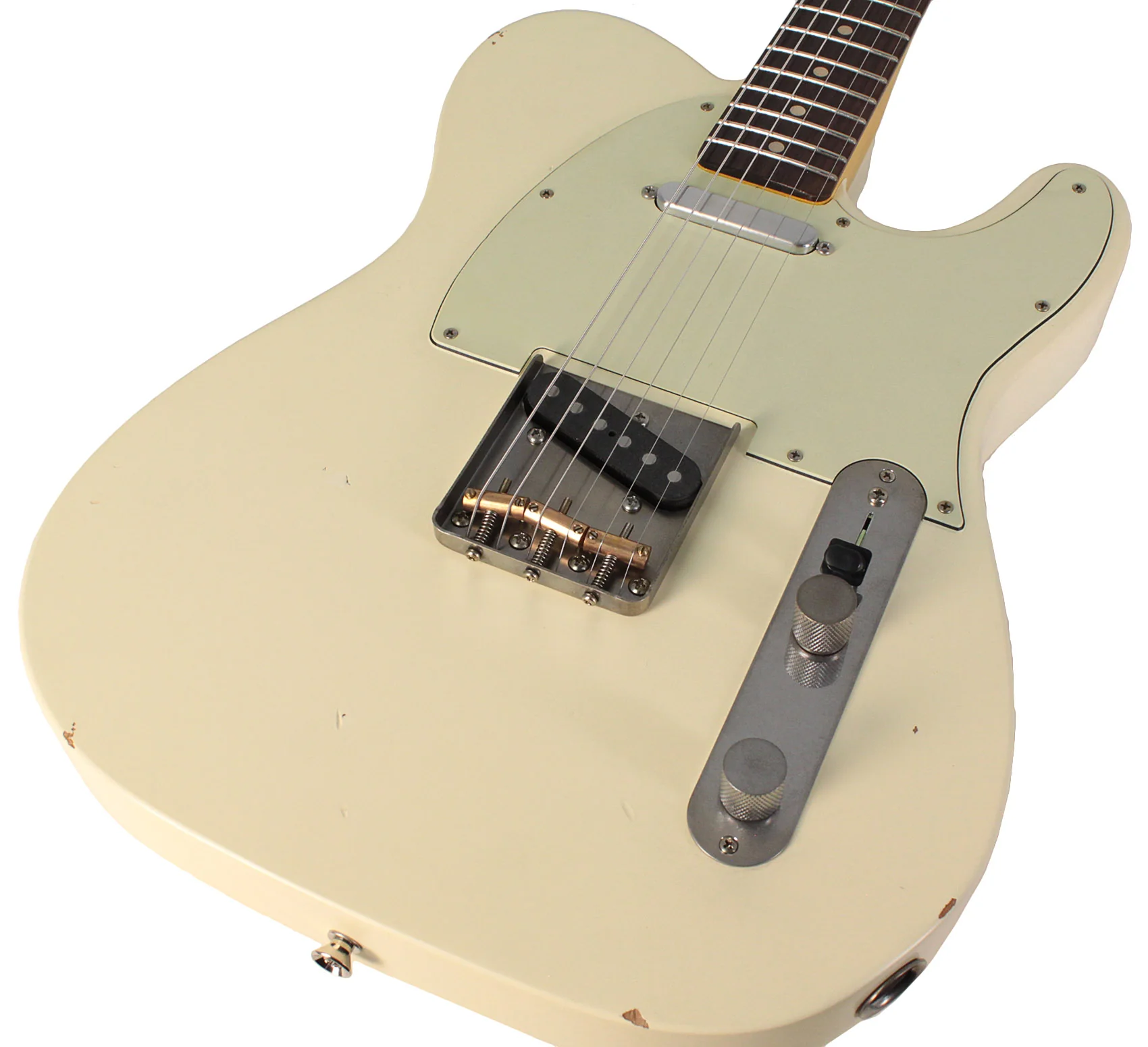 Nash T63 Guitar, Olympic White, Light Aging - Image 3