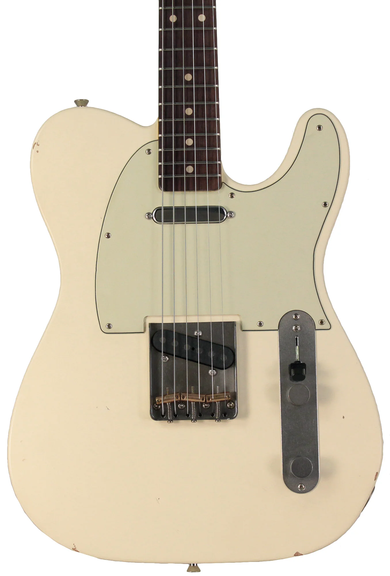Nash T63 Guitar, Olympic White, Light Aging - Image 5