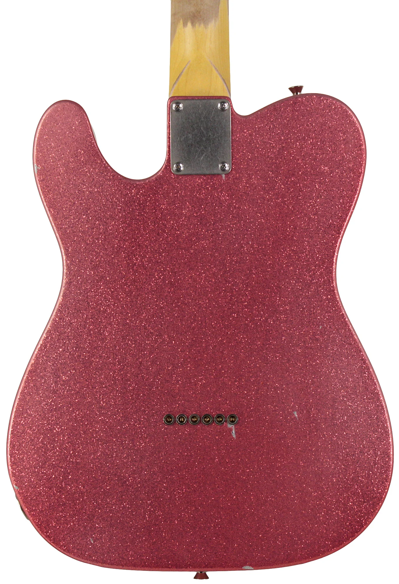 Nash T63 Guitar, Pink Sparkle, Light Aging - Image 7