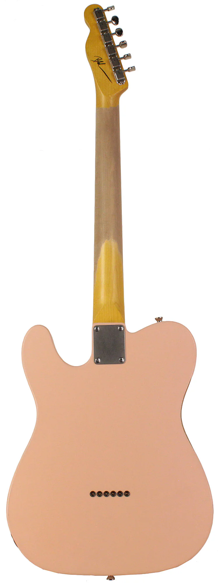 Nash T63 Guitar, Shell Pink, Light Aging - Image 7