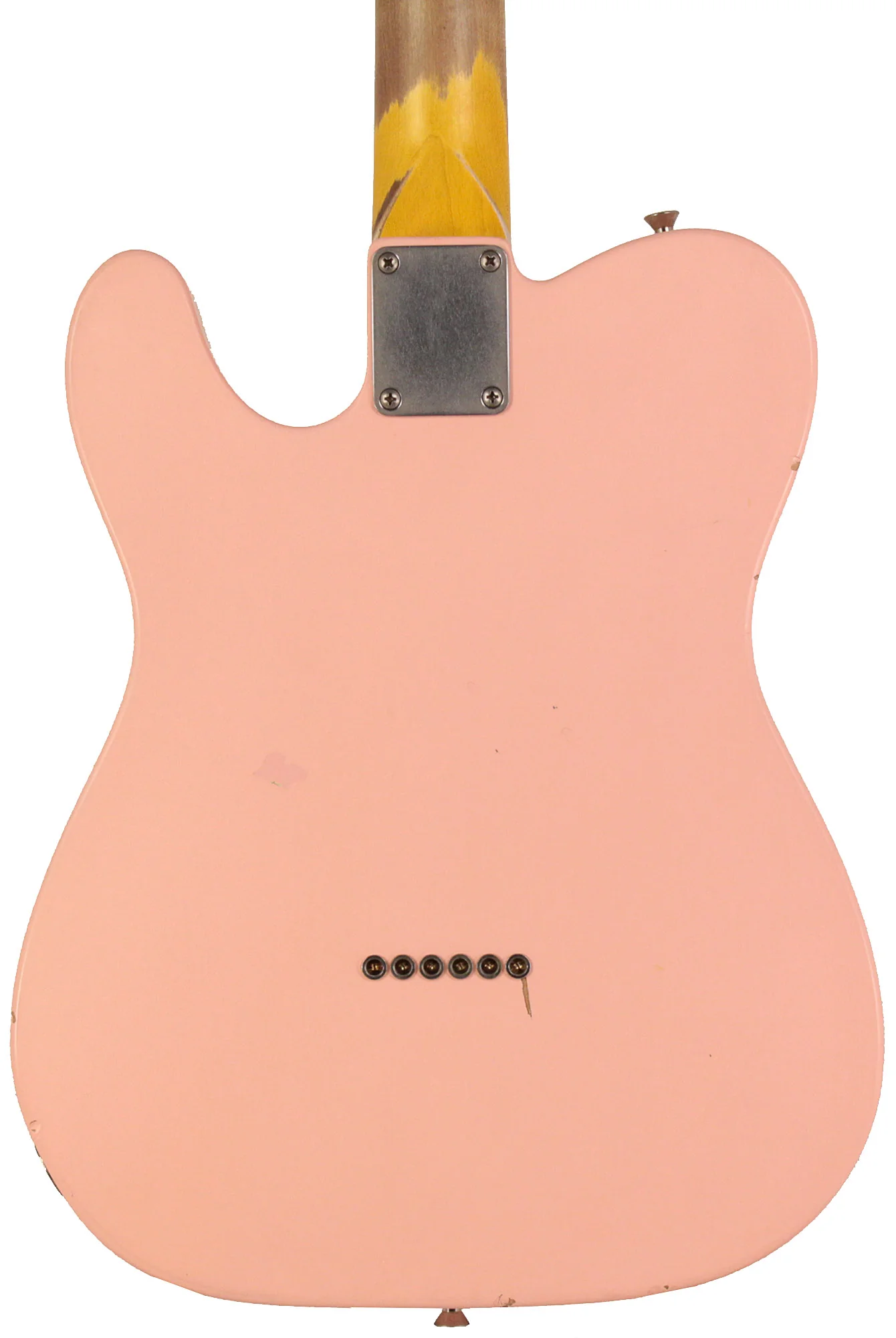 Nash T63 Guitar, Shell Pink, Light Aging - Image 6