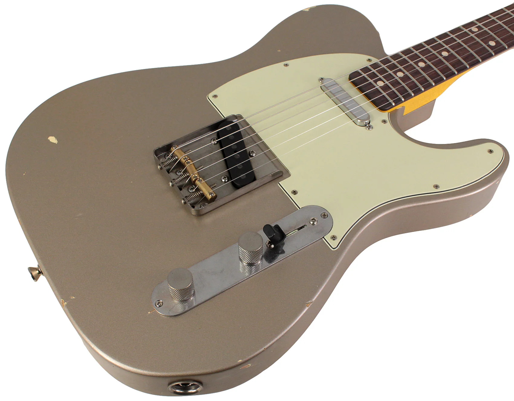 Nash T63 Guitar, Shoreline Gold Metallic, Light Aging - Image 2