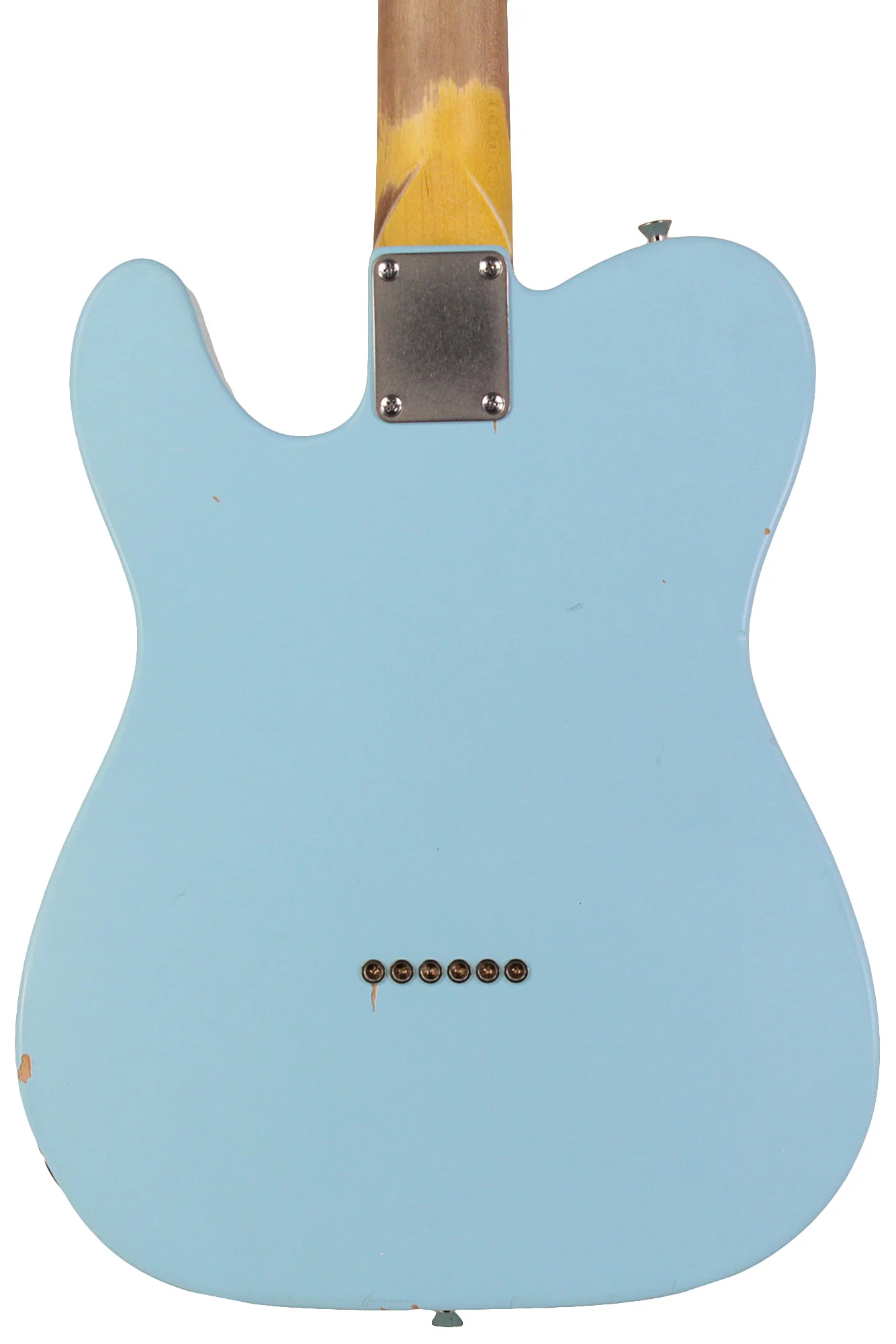Nash T63 Guitar, Sonic Blue, Light Aging - Image 5