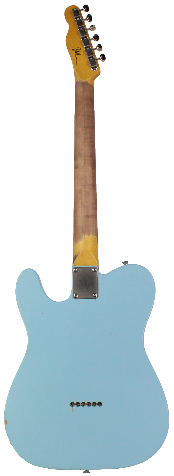 Nash T63 Guitar, Sonic Blue, Light Aging - Image 7