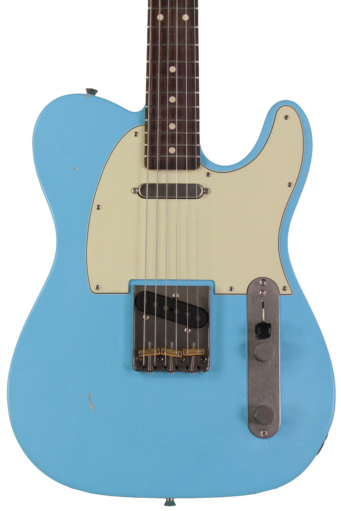 Nash T63 Guitar, Daphne Blue, Light Aging - Image 5