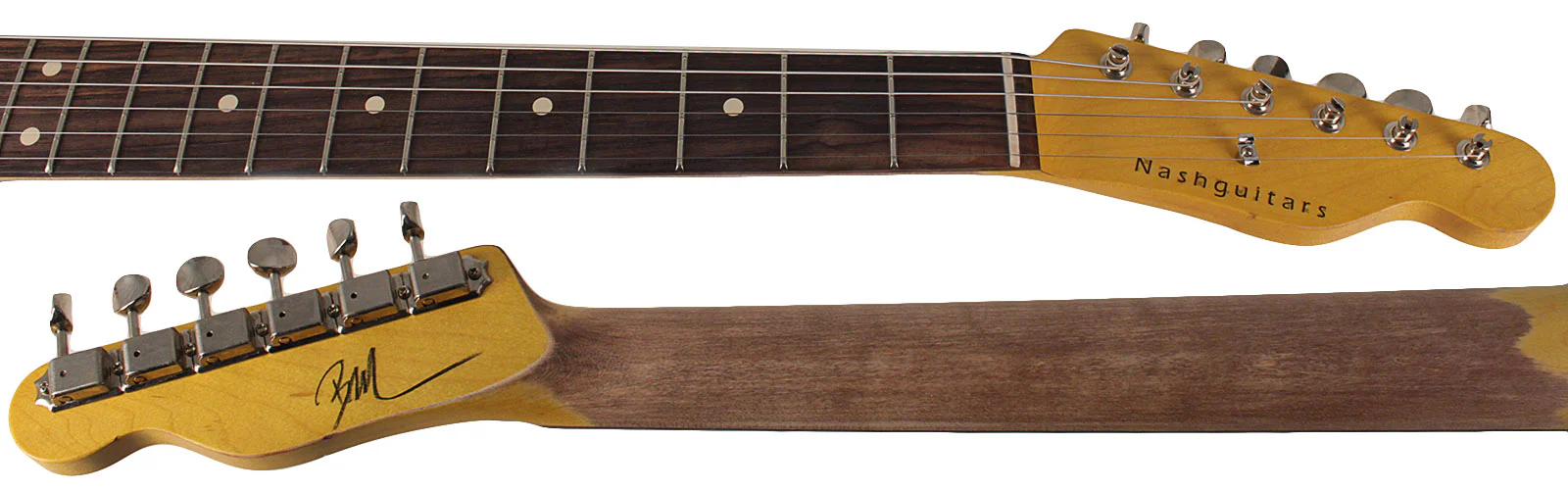 Nash T63 Guitar, Daphne Blue, Light Aging - Image 8