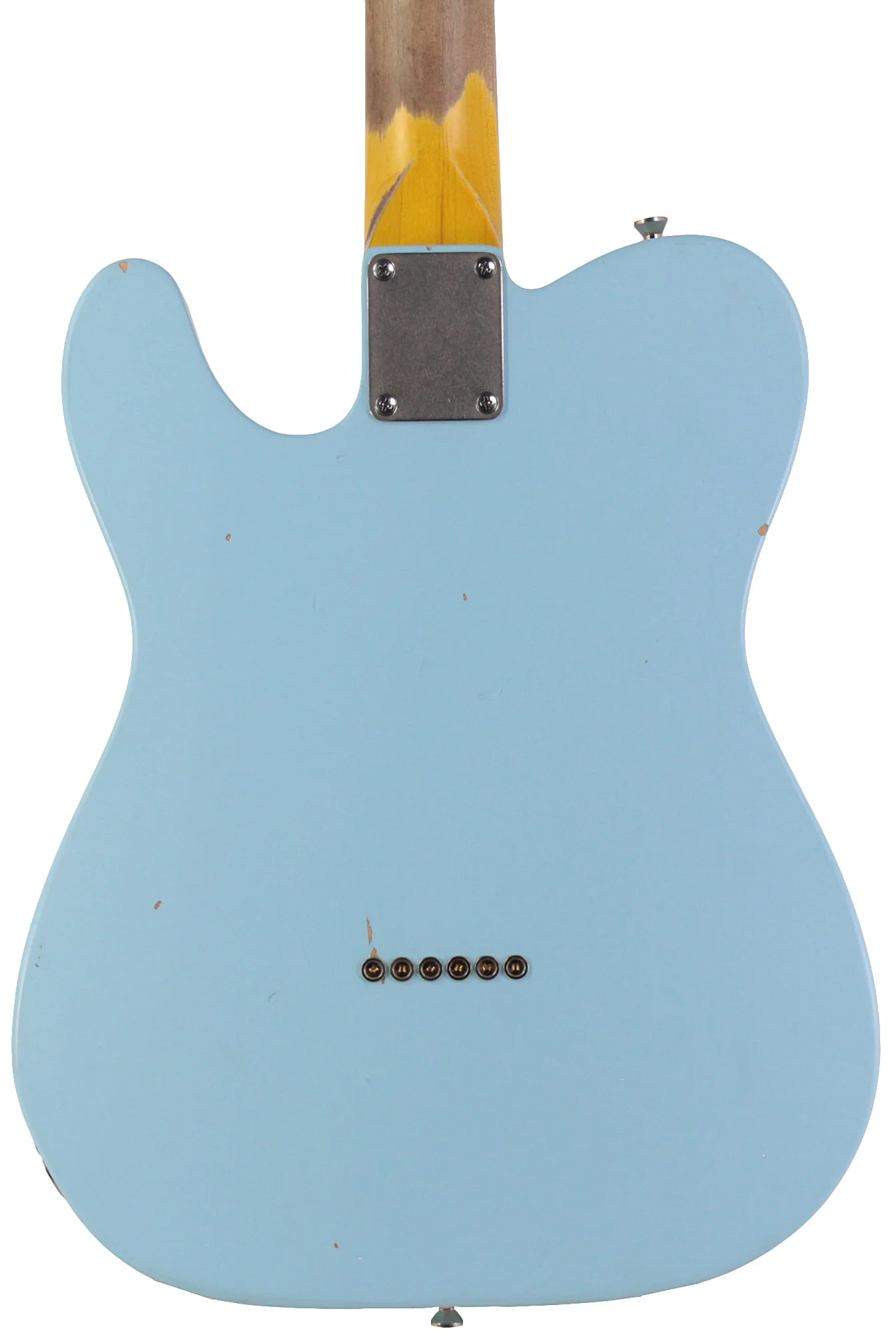 Nash T63 Guitar, Sonic Blue, Light Aging - Image 6