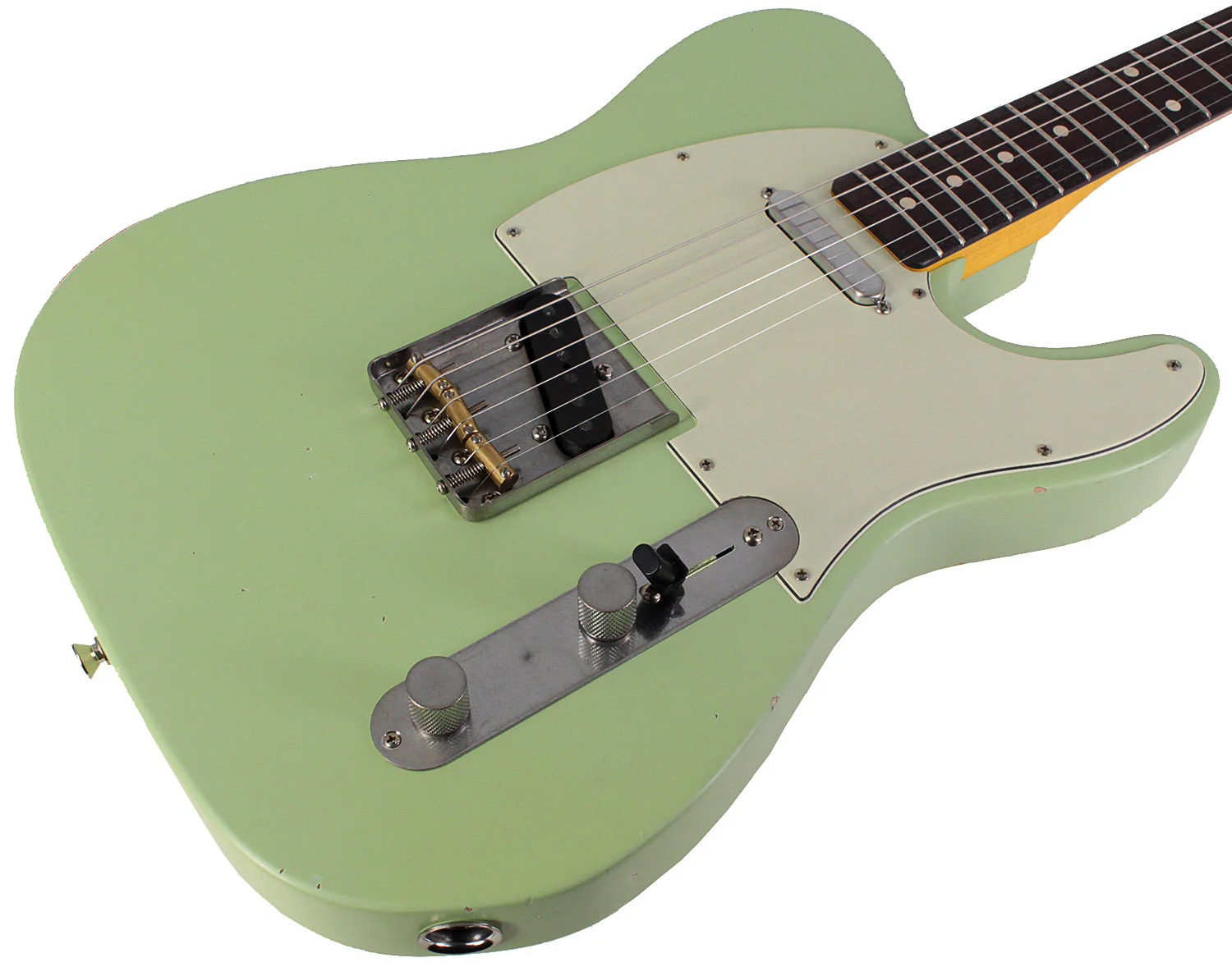 Nash T63 Guitar, Surf Green, Light Aging - Image 2