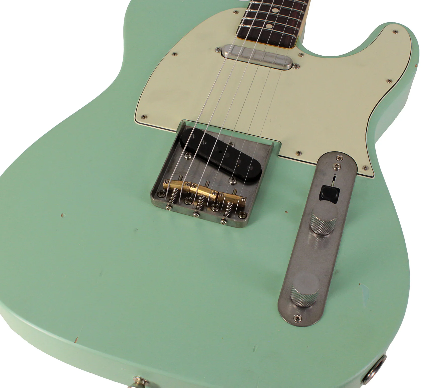 Nash T63 Guitar, Surf Green, Light Aging - Image 3