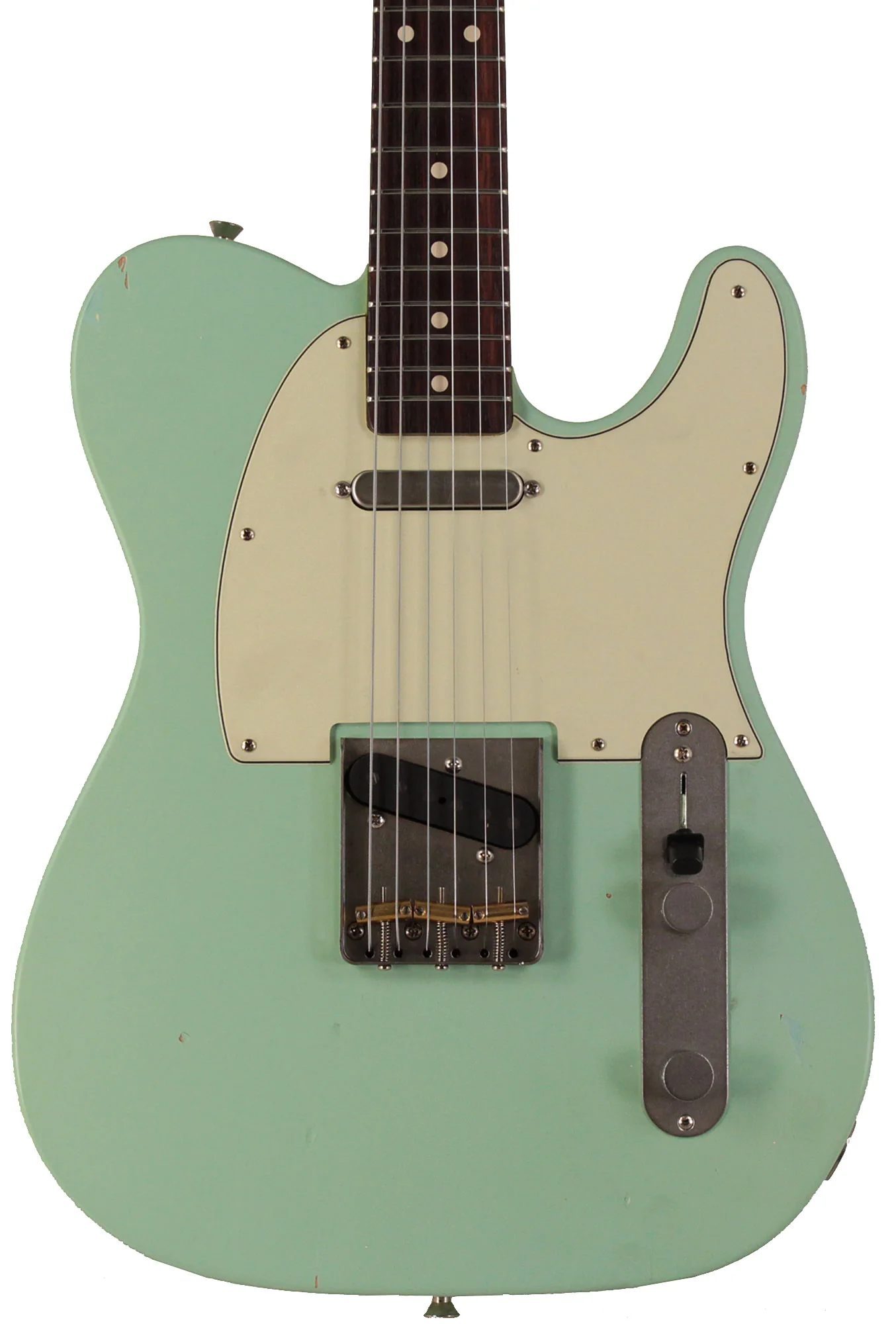 Nash T63 Guitar, Surf Green, Light Aging - Image 5