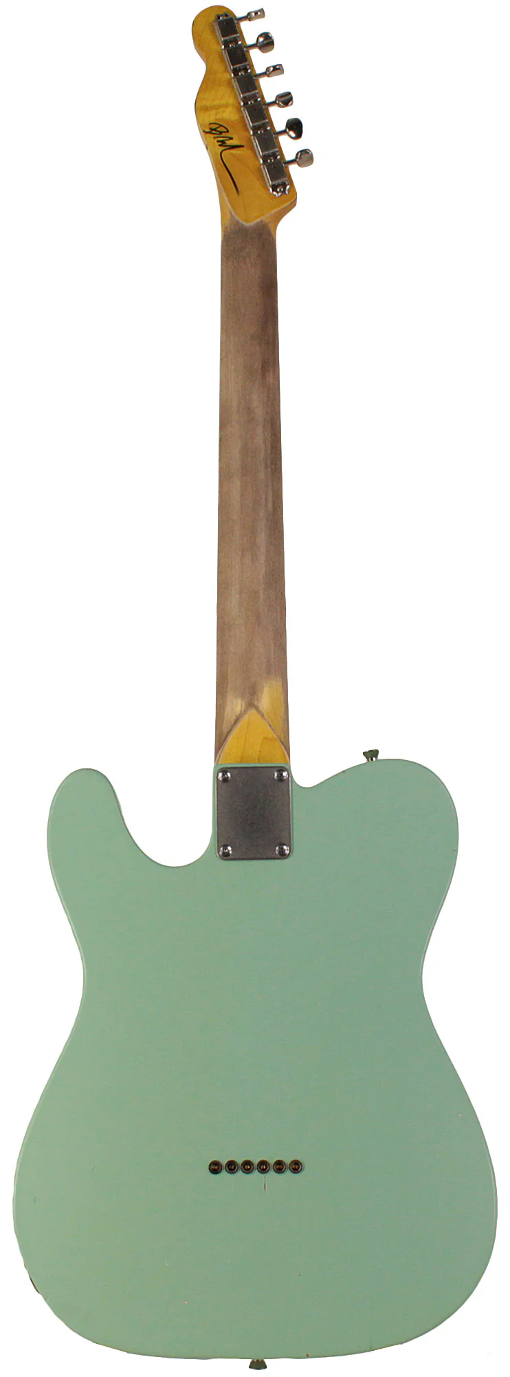 Nash T63 Guitar, Surf Green, Light Aging - Image 7