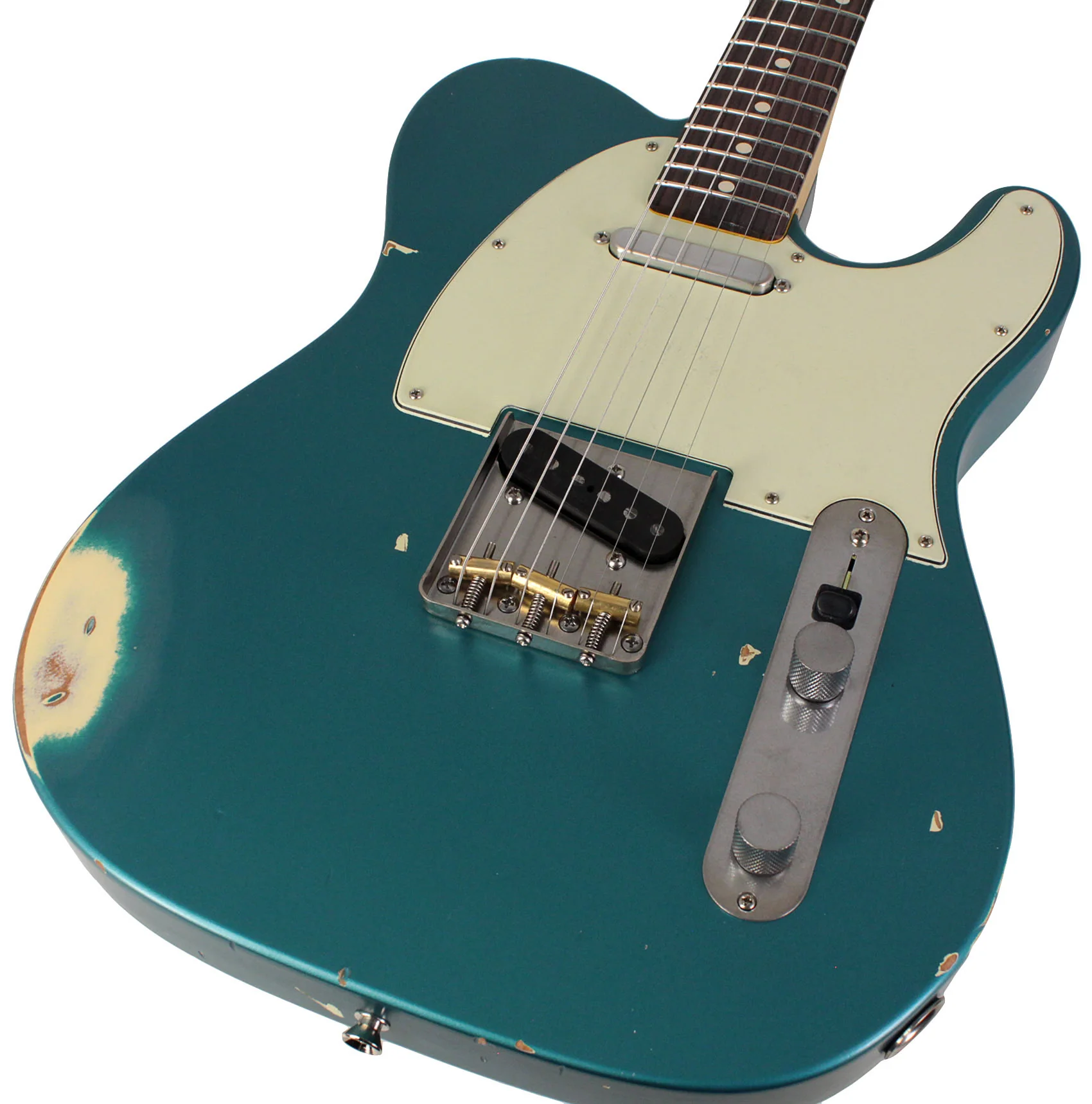 Nash T63 Guitar, Ocean Turquoise, Medium Aging - Image 3