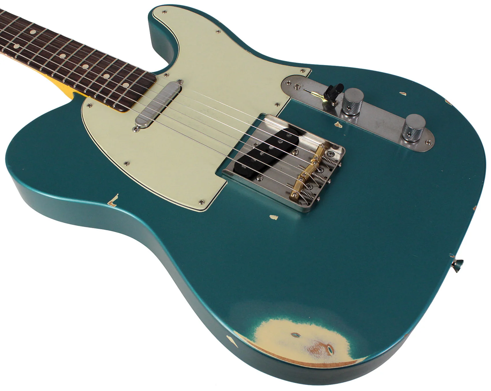 Nash T63 Guitar, Ocean Turquoise, Medium Aging - Image 4