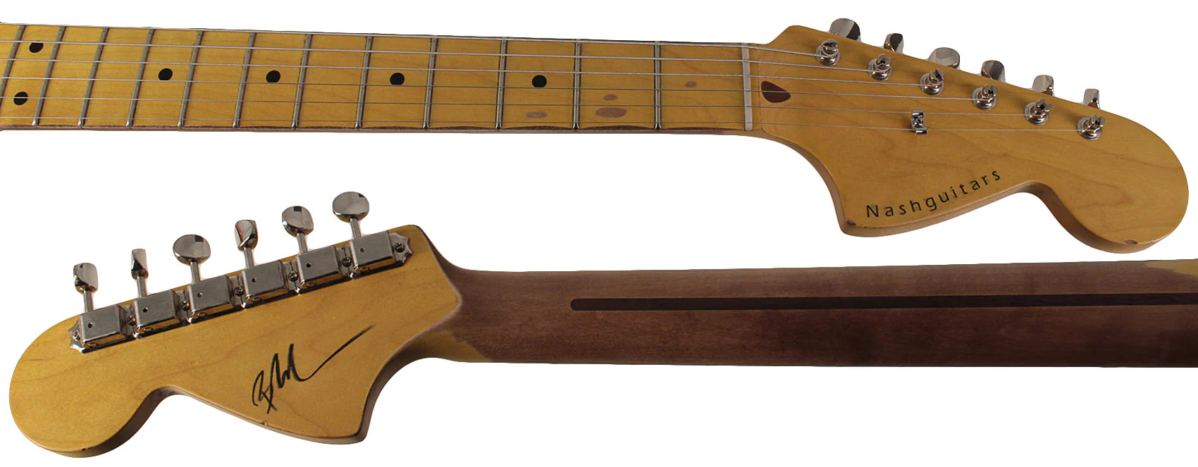 Nash T72DLX Guitar, 3 Tone Sunburst, Light Aging - Image 8