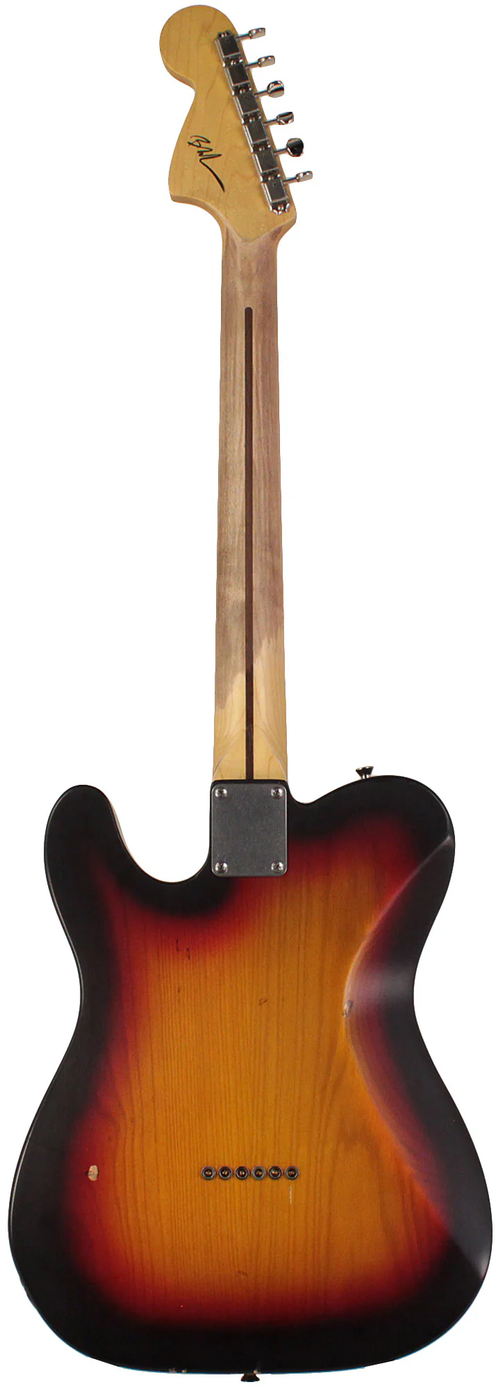 Nash T72DLX Guitar, 3 Tone Sunburst, Light Aging - Image 7