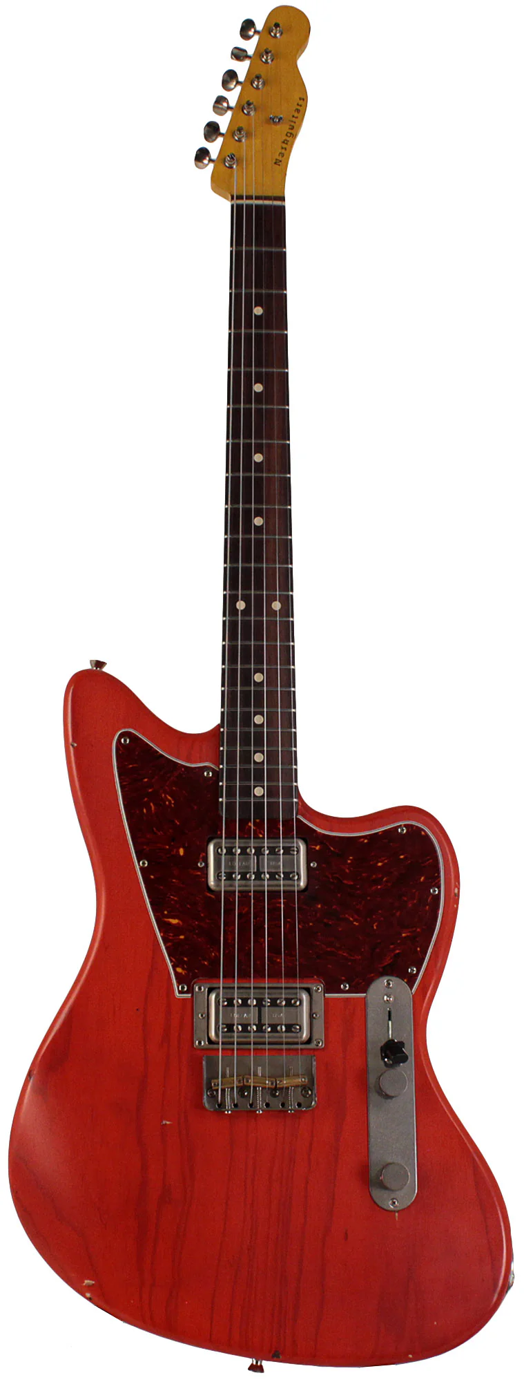 Nash T-Master Guitar, Gretsch Orange, Lollartrons