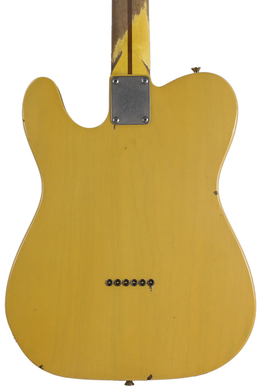 Nash T2HB Guitar, Butterscotch Blonde, Lollartrons, Medium Aging - Image 4