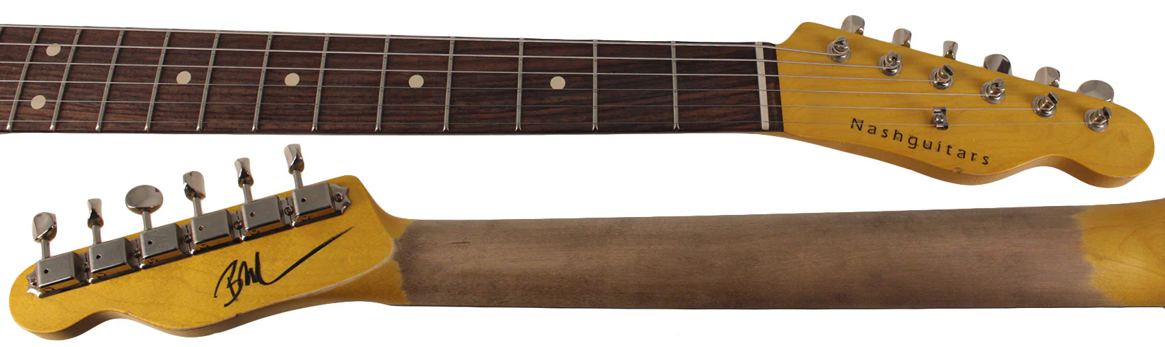Nash T2HB Guitar, Amber, Light Aging - Image 8
