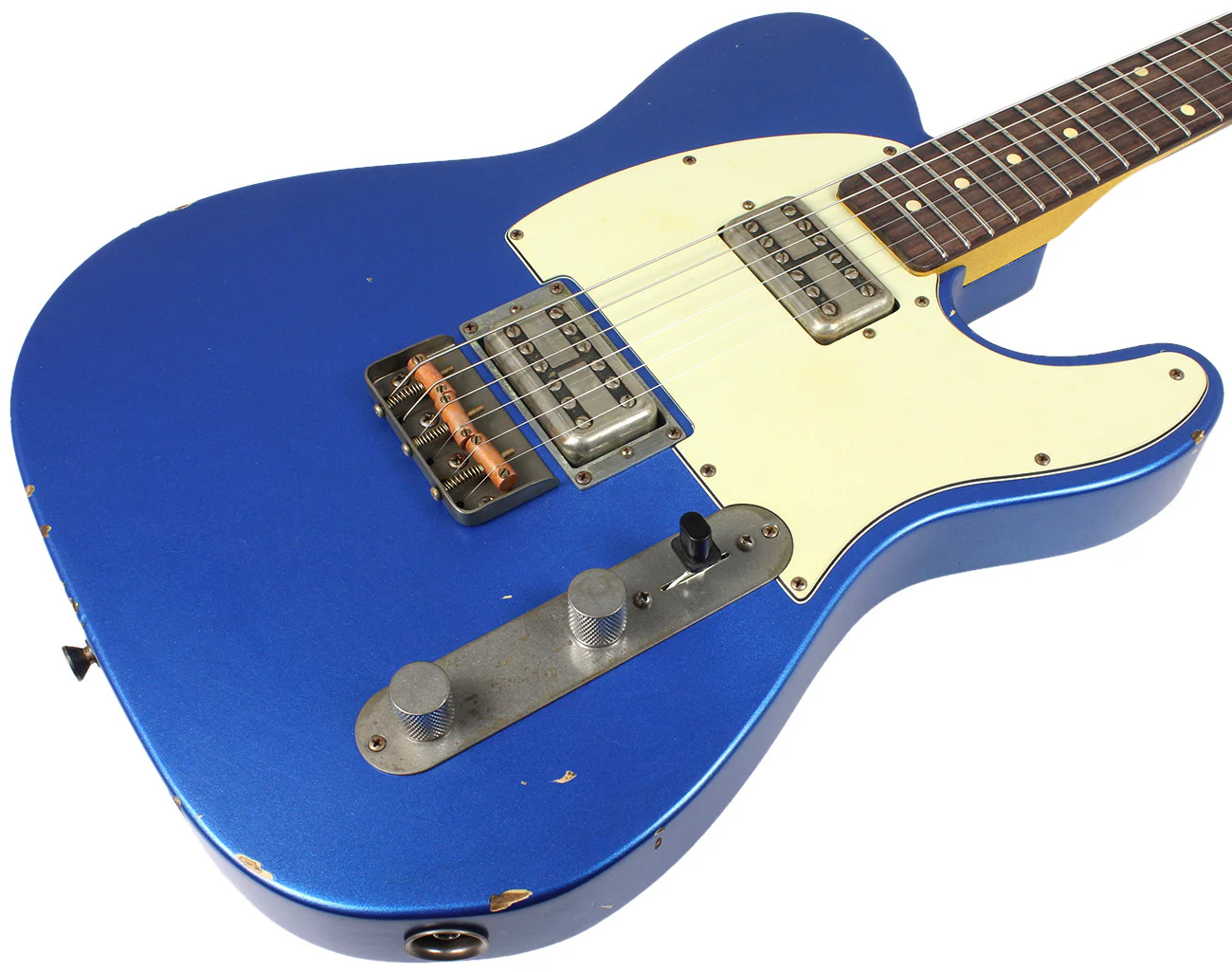Nash T2HB Guitar, Lake Placid Blue, Lollartrons