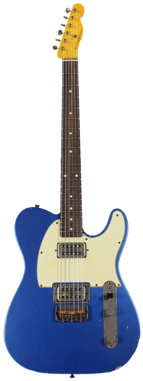 Nash T2HB Guitar, Lake Placid Blue, Lollartrons - Image 2