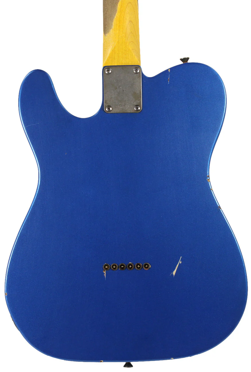 Nash T2HB Guitar, Lake Placid Blue, Lollartrons - Image 4