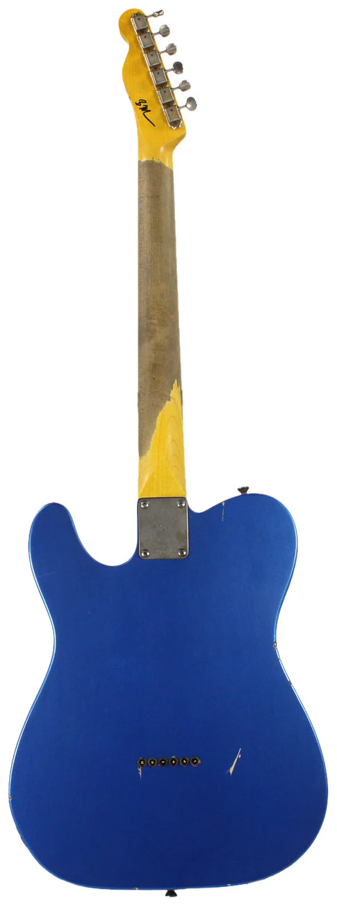 Nash T2HB Guitar, Lake Placid Blue, Lollartrons - Image 5