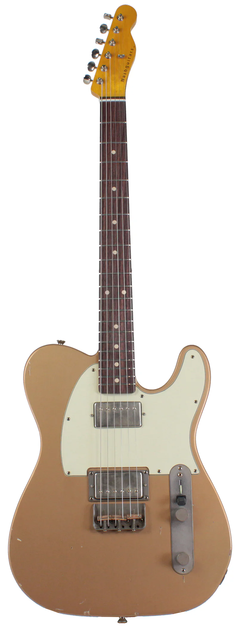 Nash T2HB Guitar, Les Paul Gold
