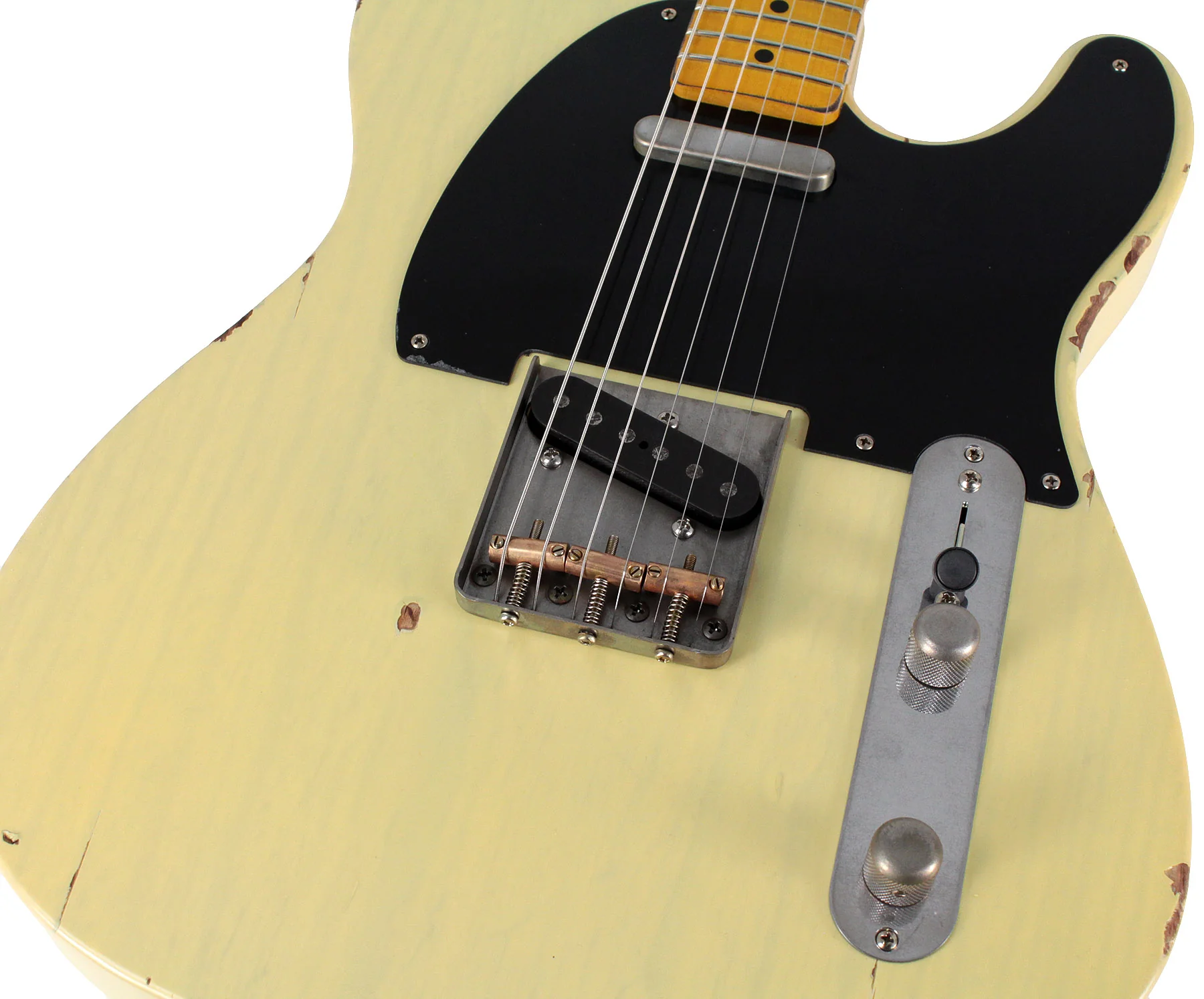 Nash T52 Guitar, Mary Kaye White, Medium Aging - Image 3