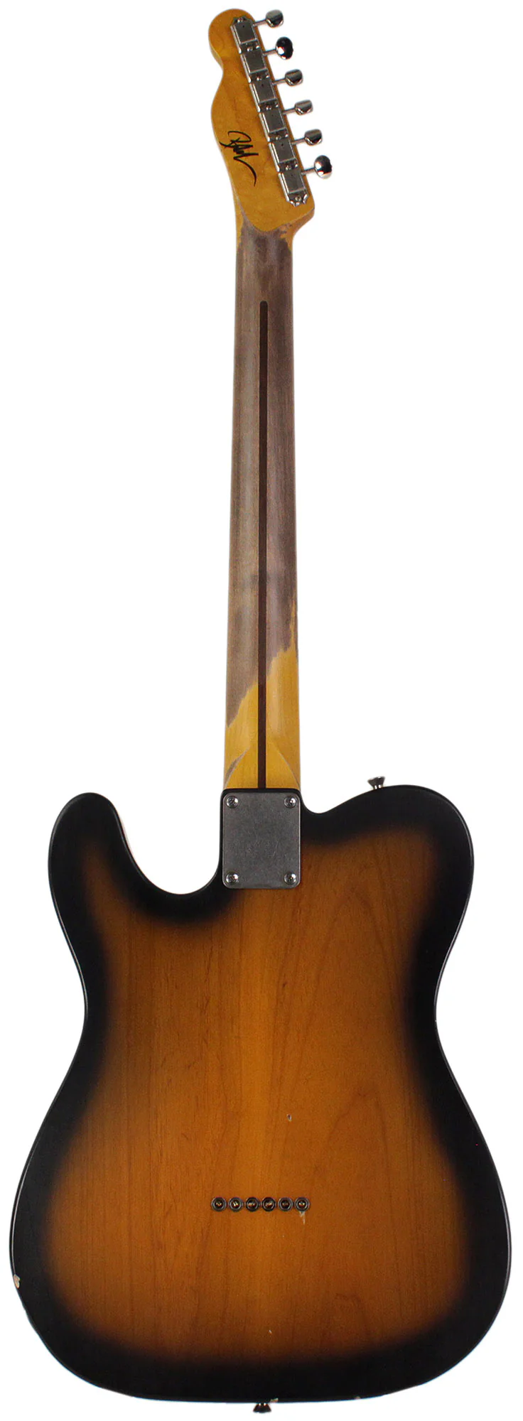 Nash T57 Guitar, 2 Tone Sunburst, Humbucker, Light Aging - Image 7