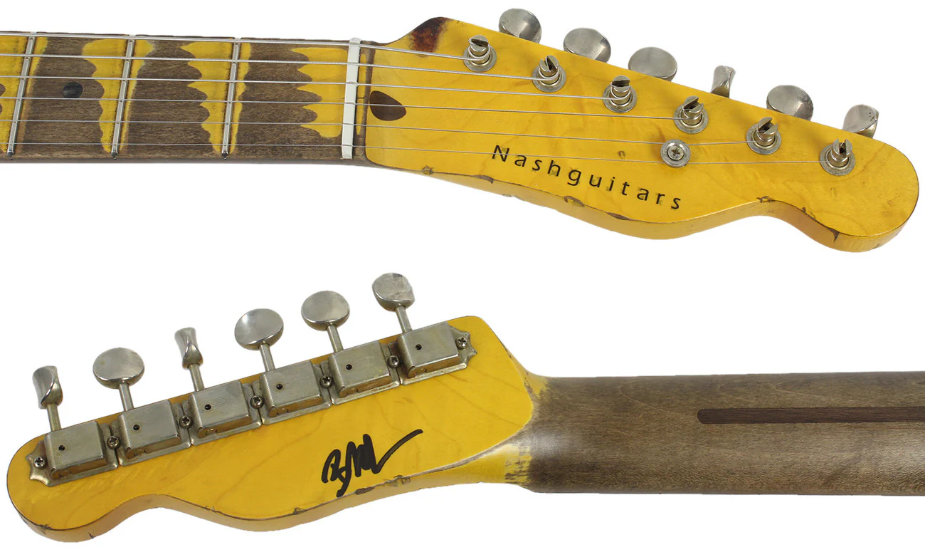 Nash T57 Guitar, Black, Extra Heavy Relic - Image 8