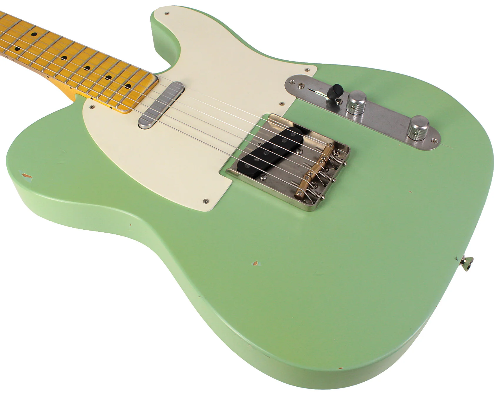 Nash T57 Guitar, Surf Green, Light Aging - Image 4