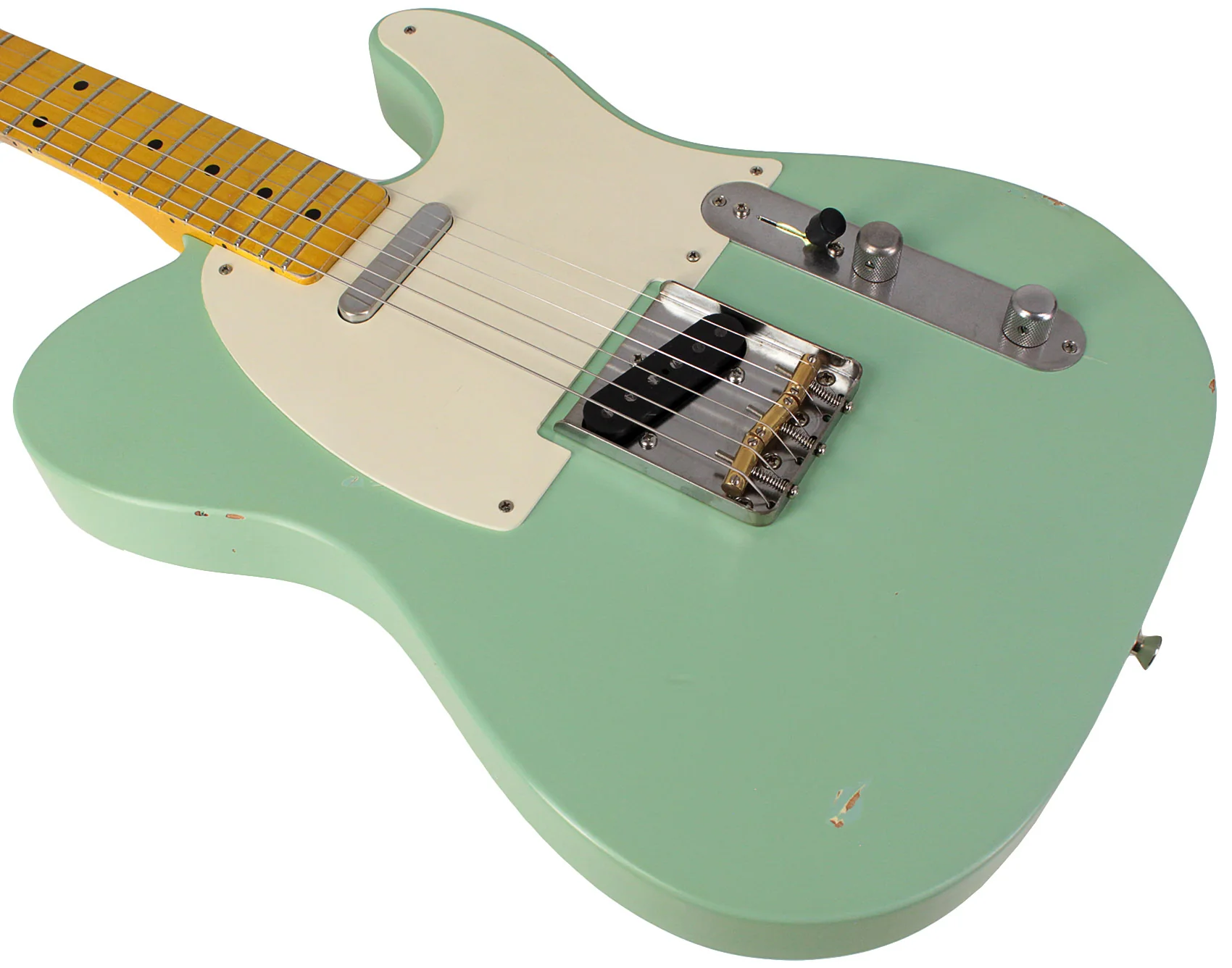 Nash T57 Guitar, Surf Green, Light Aging - Image 4