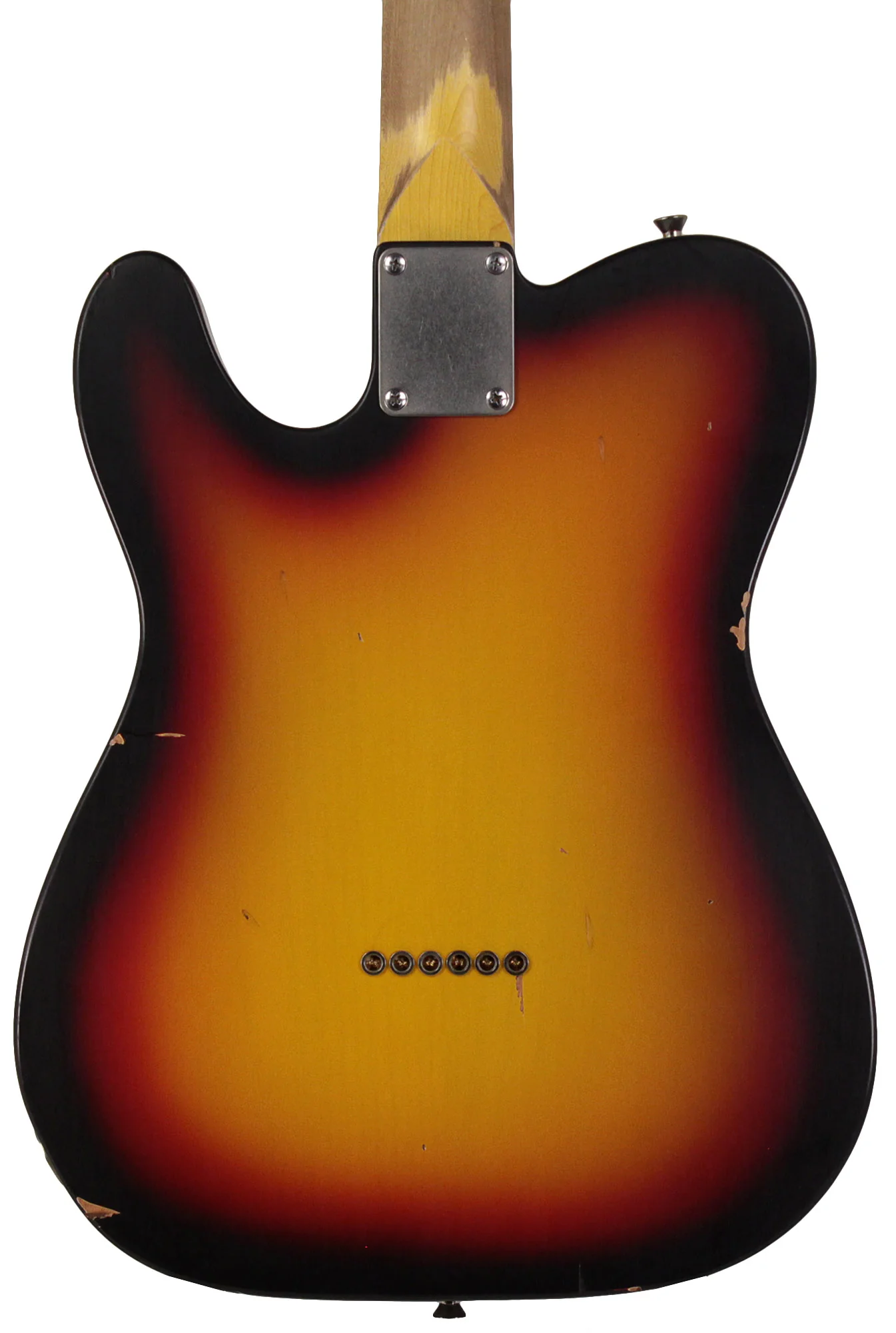 Nash T63 Guitar, 3 Tone Sunburst, Light Aging - Image 5