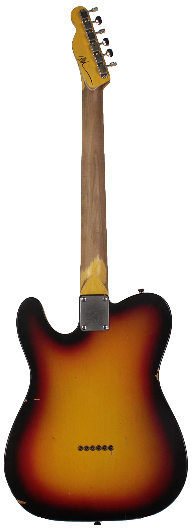 Nash T63 Guitar, 3 Tone Sunburst, Light Aging - Image 7